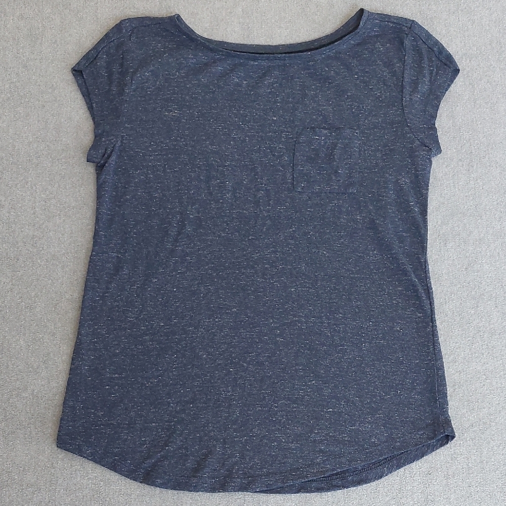LOFT Outlet Space Dye Pocket Tee - XS